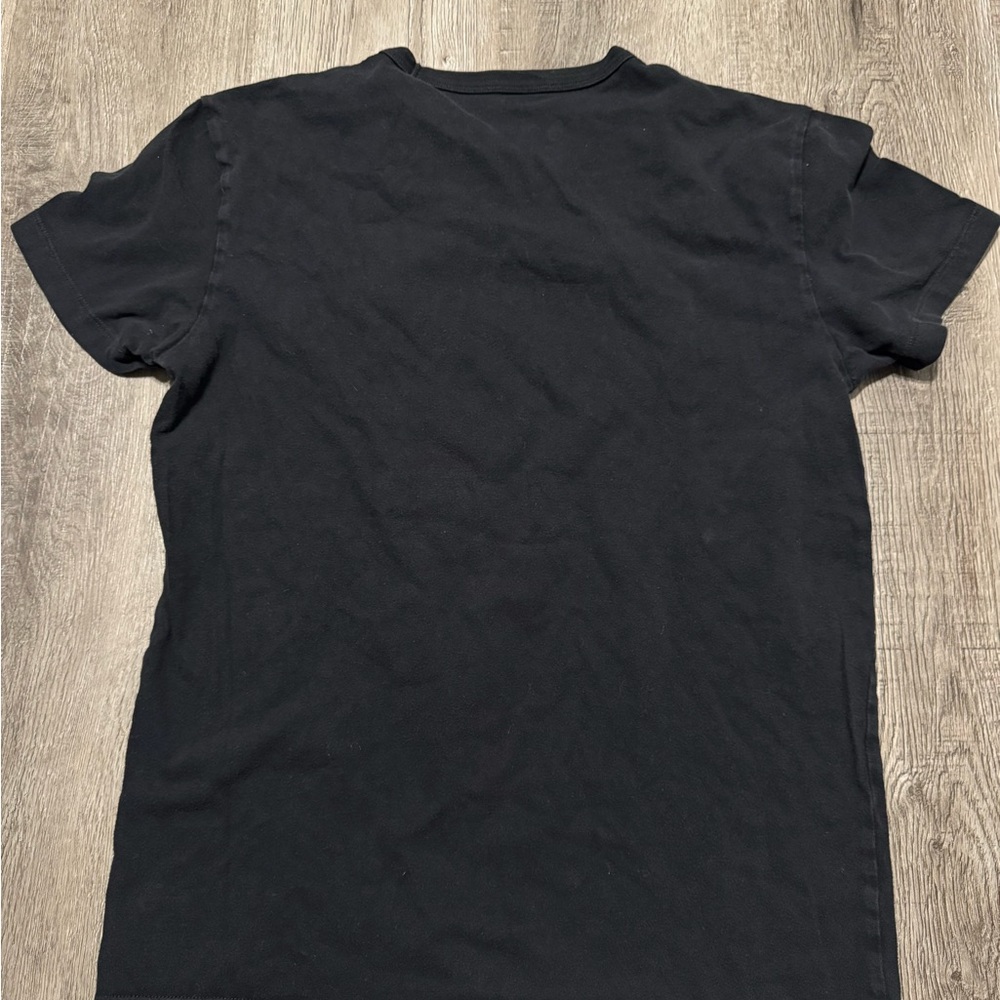 American Eagle Outfitters Men's Black Graphic Logo T-Shirt Size XS - Picture 3 of 3